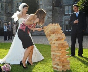 wedding Jenga