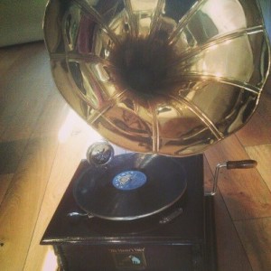 Vintage Gramophone to Hire.