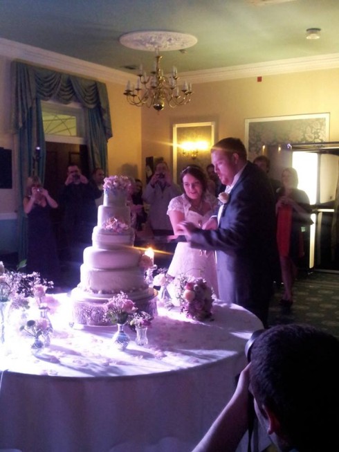 Laura and Stu "Kill" The Cake!