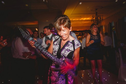 Auntie Rocking Out!